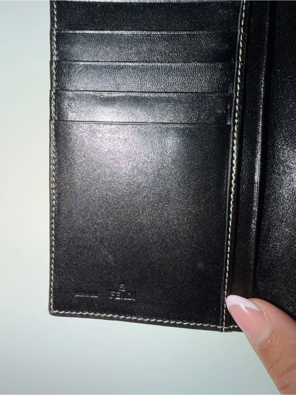 Fendi Zucchino Monogram Canvas Wallet